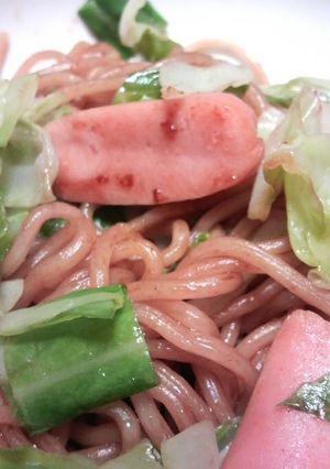 冷めても美味しい！キャベツの焼きそば-レシピのメイン写真