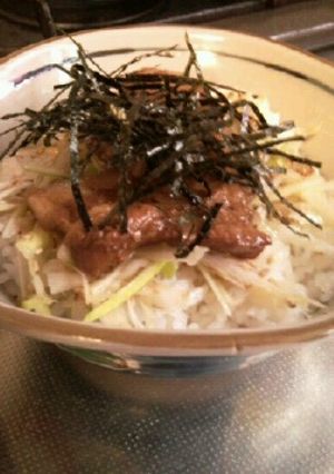 簡単!おいしいネギ丼-レシピのメイン写真