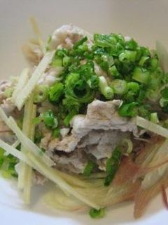 冷しゃぶ♪夜☽遅くてももたれない♪-レシピのメイン写真
