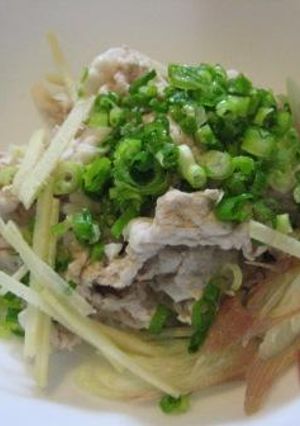 冷しゃぶ♪夜☽遅くてももたれない♪-レシピのメイン写真