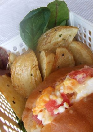 皮つきポテトで❤　クレイジーポテト-レシピのメイン写真