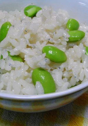 枝豆とじゃこの簡単混ぜごはん-レシピのメイン写真