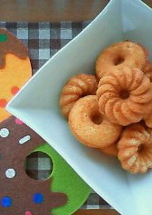 ＊ホットケーキミックスで焼きドーナツ＊-レシピのメイン写真