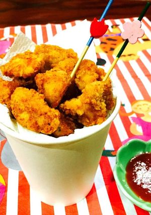 ポップコーンチキン☆ひとくち唐揚-レシピのメイン写真