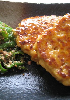 簡単　照り焼き豆腐ハンバーグ　-レシピのメイン写真