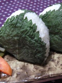 大葉のおにぎり-レシピのメイン写真