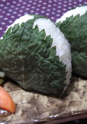 大葉のおにぎり-レシピのメイン写真