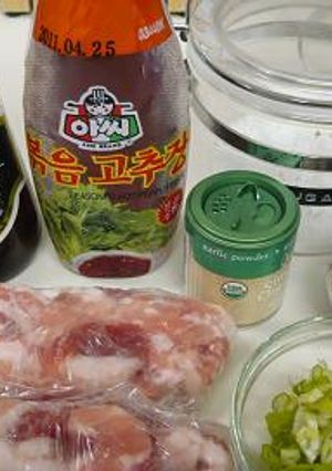 韓国人のお友達が教えてくれた豚肉の下拵え-レシピのメイン写真