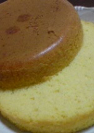 簡単!炊飯器★スポンジケーキ(３合釜-レシピのメイン写真