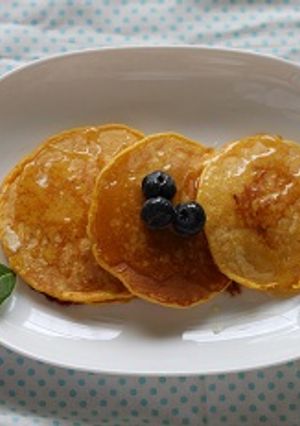 にんじんパンケーキ☆朝食にもおやつにも-レシピのメイン写真