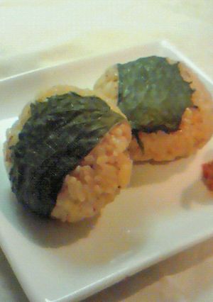 食べるラー油inやみつきミニ焼おにぎり♡-レシピのメイン写真