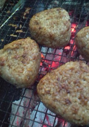 炊飯器で簡単♪焼おにぎり☆BBQにも-レシピのメイン写真