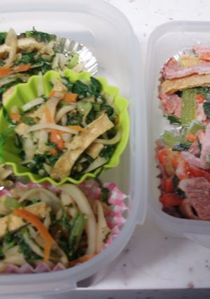 朝ラク☆お弁当の副菜☆冷凍保存しよう！-レシピのメイン写真