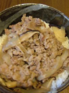 うまうま牛丼♪~きのこ入り~-レシピのメイン写真