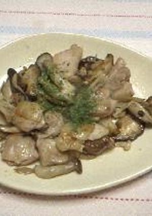 鶏肉の和風炒め-レシピのメイン写真