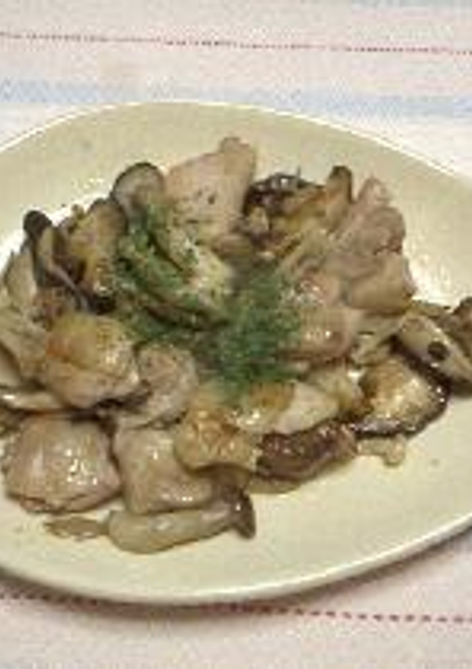 鶏肉の和風炒め-レシピのメイン写真