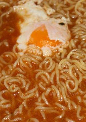インスタントラーメン〜味噌味-レシピのメイン写真