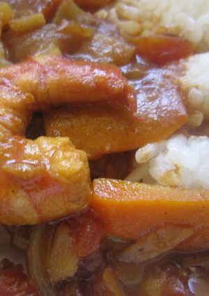 美味しいエビカレー フランス料理シェフ伝-レシピのメイン写真