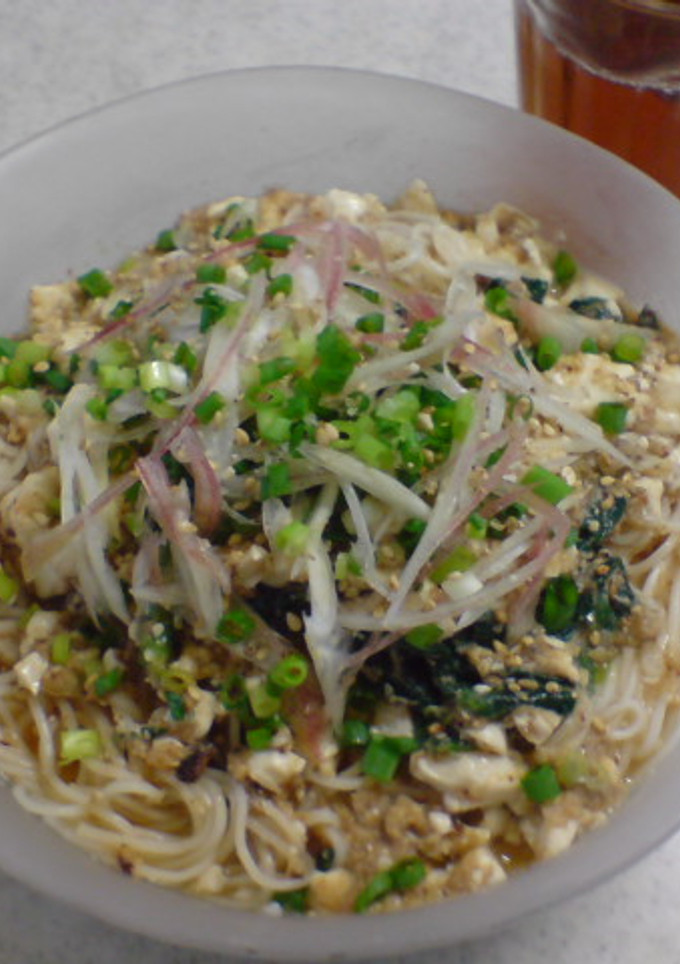 小葱とみょうがの冷や汁そうめん-レシピのメイン写真