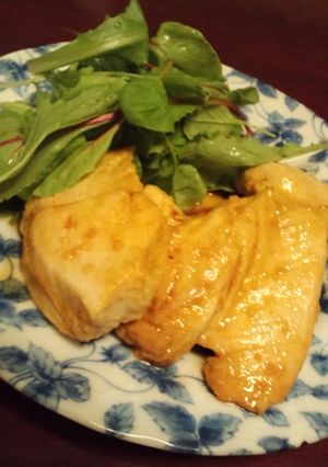 ジューシー☆鶏胸肉のオレンジソース焼き-レシピのメイン写真