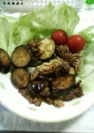 なすの炒め物　夏野菜たっぷり！！-レシピのメイン写真