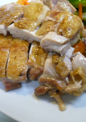 カリッと焼ける鶏もも肉のパリパリ焼き-レシピのメイン写真