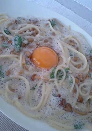 710記念☆納豆パスタ-レシピのメイン写真