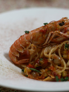 エビの冷製パスタ-レシピのメイン写真