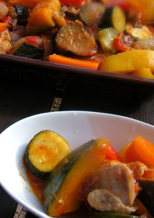 *夏野菜の冷たいトマト煮　カポナータ*-レシピのメイン写真