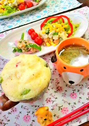 超簡単もこもこまぐｹｰｸｻﾚもどき-レシピのメイン写真