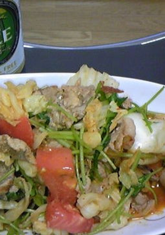 初夏のアジアン野菜炒め-レシピのメイン写真