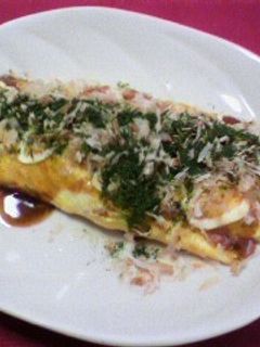 オムレツ風~♪野菜お好み焼き♪-レシピのメイン写真
