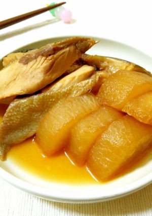 昆布茶の旨味で＊魚のあら煮-レシピのメイン写真