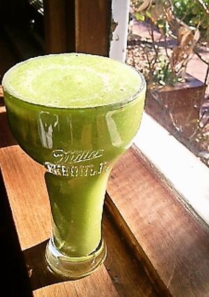 朝ごはんに！基本のグリーンスムージー-レシピのメイン写真