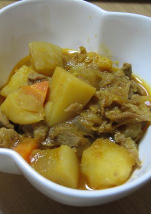 カレー風味の肉じゃが-レシピのメイン写真
