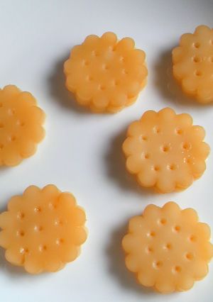 キャラ弁おかず チーズのビスケット-レシピのメイン写真