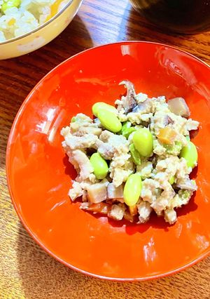 冷蔵庫一掃！栄養バッチリ！母の炒り豆腐♪-レシピのメイン写真