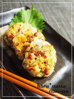 朝食に♥なっとうじゃこべーおやき-レシピのメイン写真