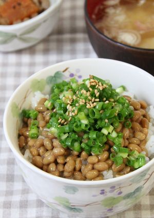 オリーブネギと納豆卵かけご飯-レシピのメイン写真