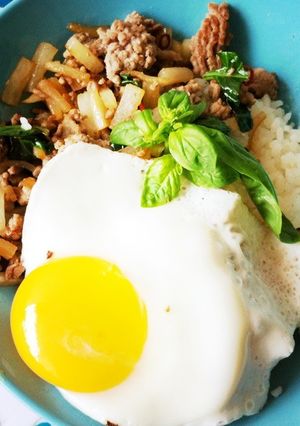 ガパオ　タイの屋台ご飯〜調理時間８分！-レシピのメイン写真