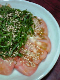 簡単トマトサラダ-レシピのメイン写真