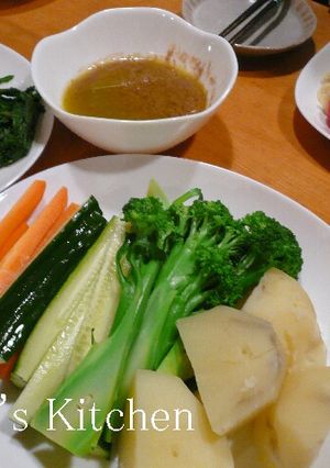 バーニャカウダで野菜生活♬♫-レシピのメイン写真