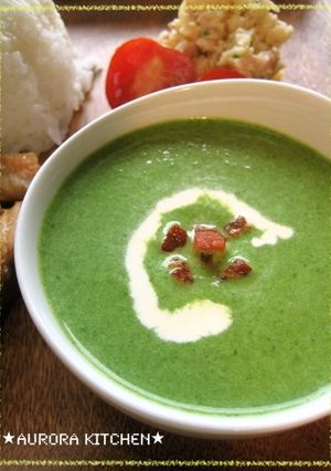 ほうれん草を食べる♪冷製ポタージュ-レシピのメイン写真