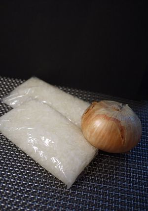 たまねぎを冷凍保存すると。。。-レシピのメイン写真