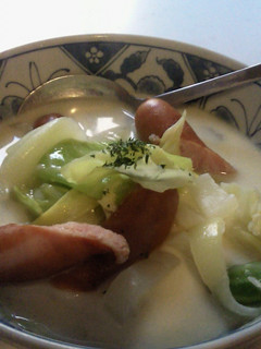 簡単☆ゴロゴロ野菜のミルクスープ煮-レシピのメイン写真