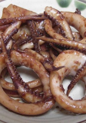 スルメイカのしょうが醤油焼き♪-レシピのメイン写真