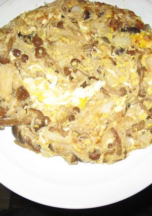 とろとろきのこのお焼き風-レシピのメイン写真
