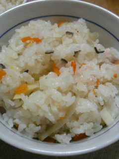 炊き込みご飯-レシピのメイン写真