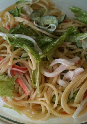 すぐできちゃうサラスパ-レシピのメイン写真