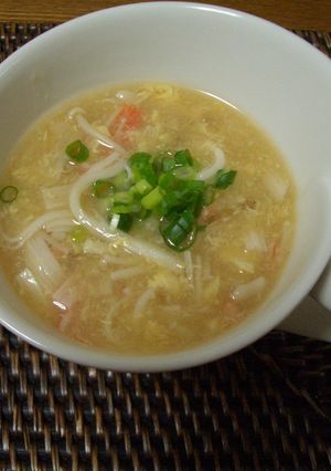 かに玉風中華スープ-レシピのメイン写真
